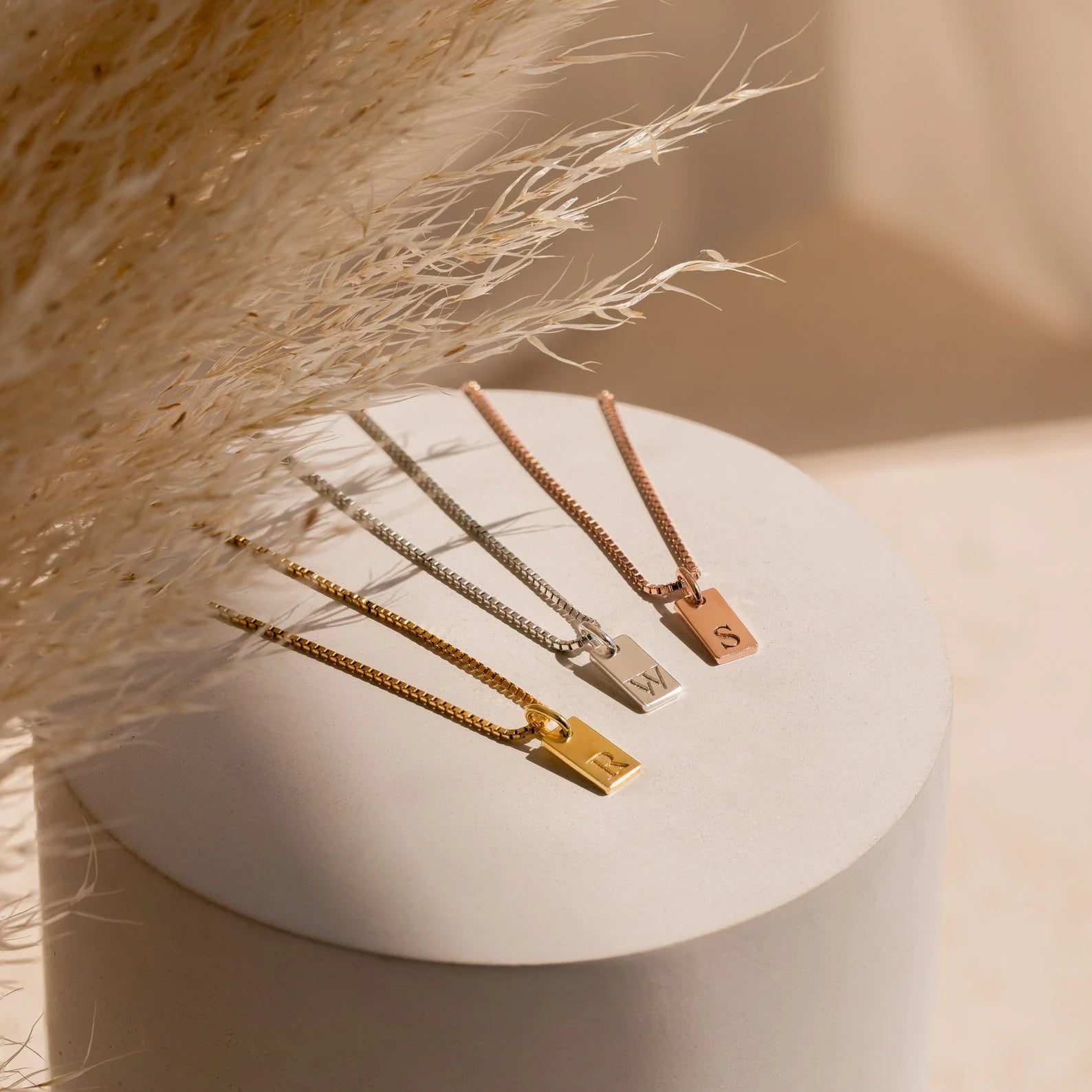 Initial Letter Necklace