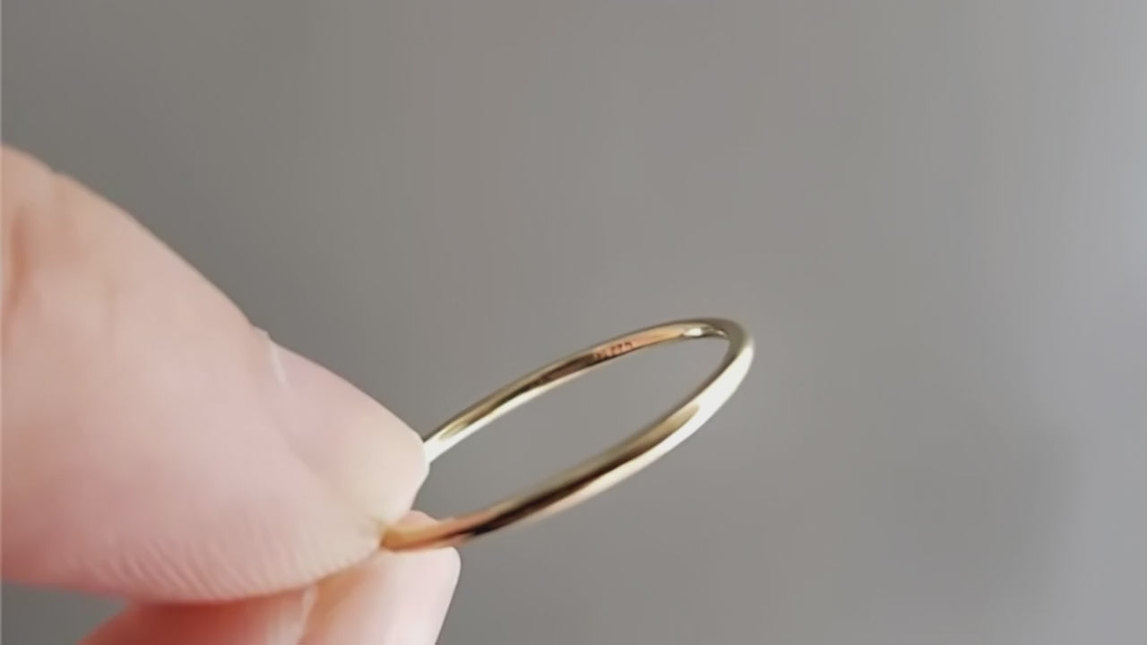 14K Gold Filled Stacking Ring