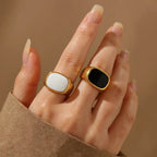 Vintage Square Stone Ring