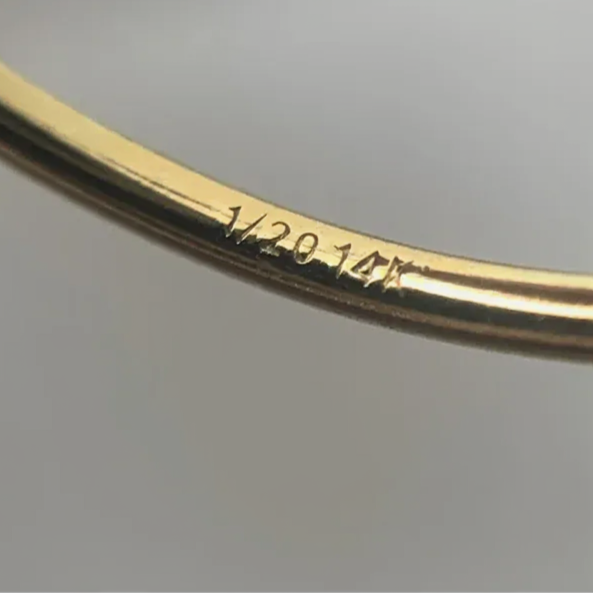 14K Gold Filled Stacking Ring