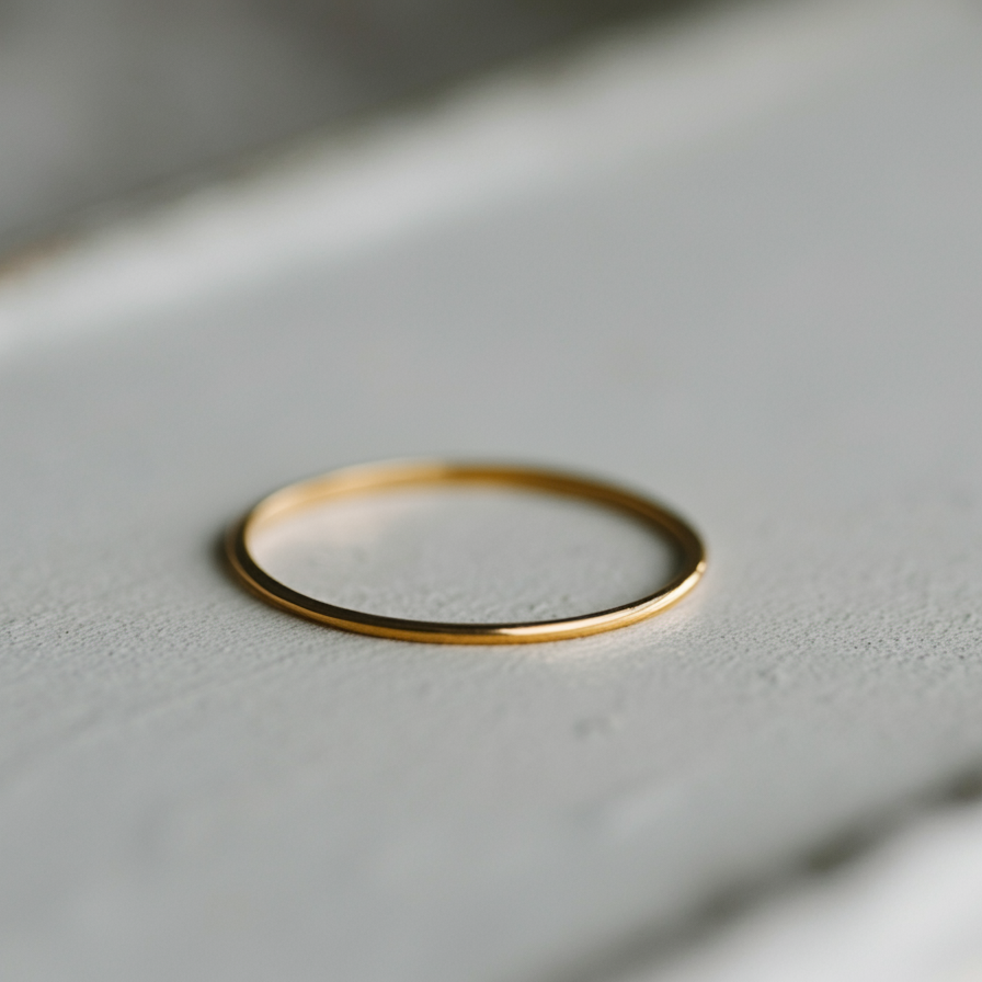 14K Gold Filled Stacking Ring
