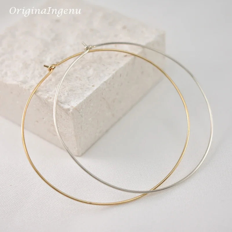 14K Gold Filled Hoop Earrings