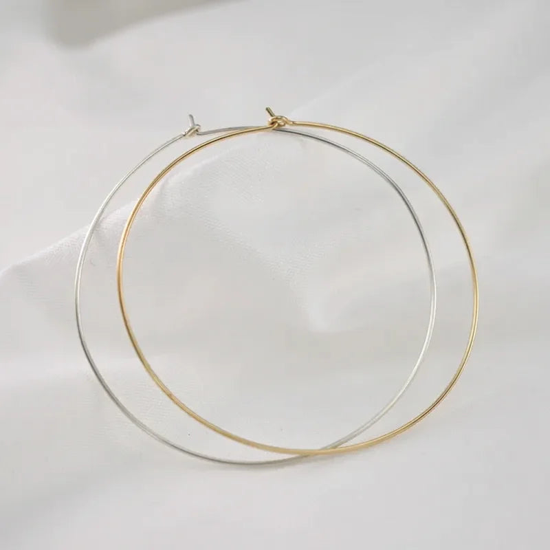 14K Gold Filled Hoop Earrings