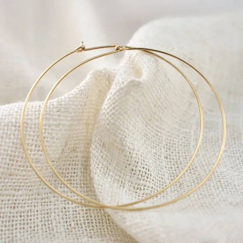 14K Gold Filled Hoop Earrings