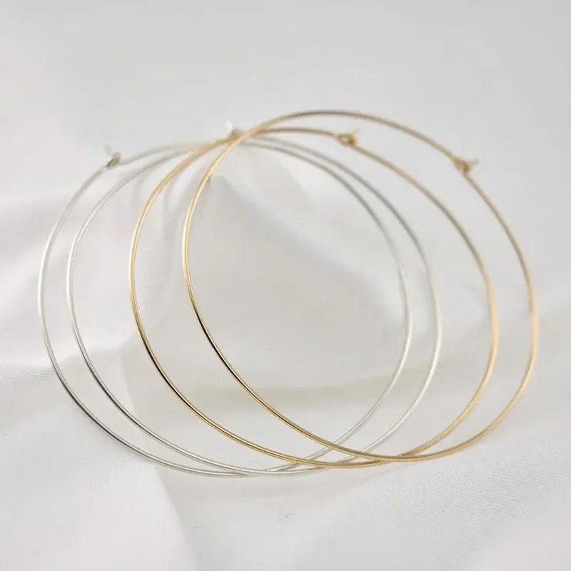 14K Gold Filled Hoop Earrings