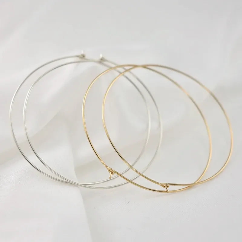 14K Gold Filled Hoop Earrings