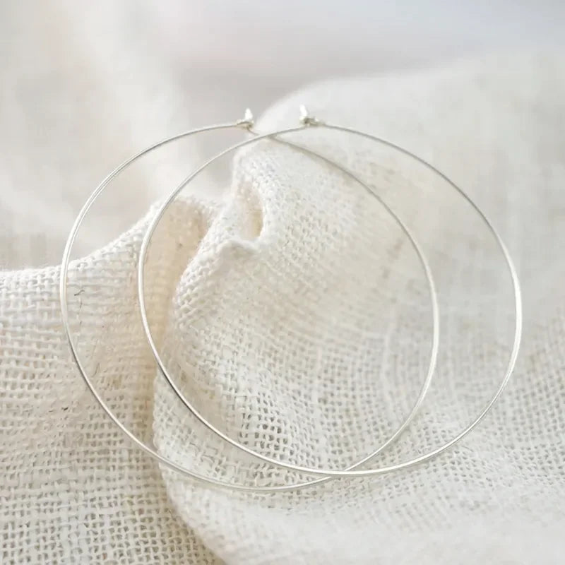 14K Gold Filled Hoop Earrings