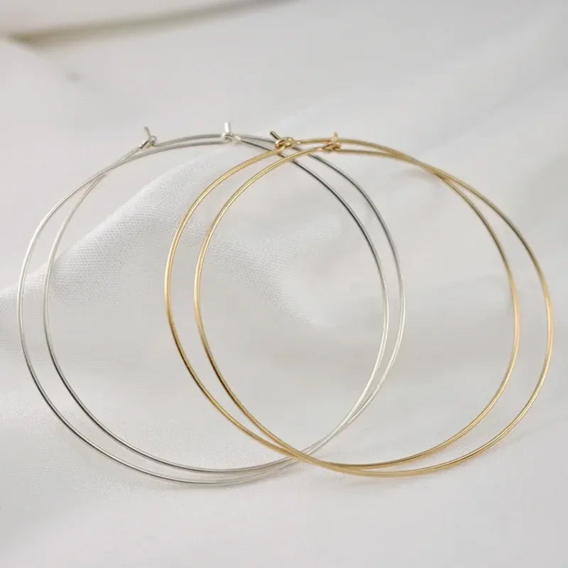 14K Gold Filled Hoop Earrings